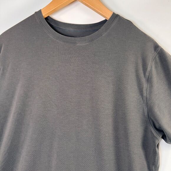 Mack Weldon Men Small Gray T Shirt Crew Neck Short Sleeve Stretch Classic Casual - Picture 4 of 9
